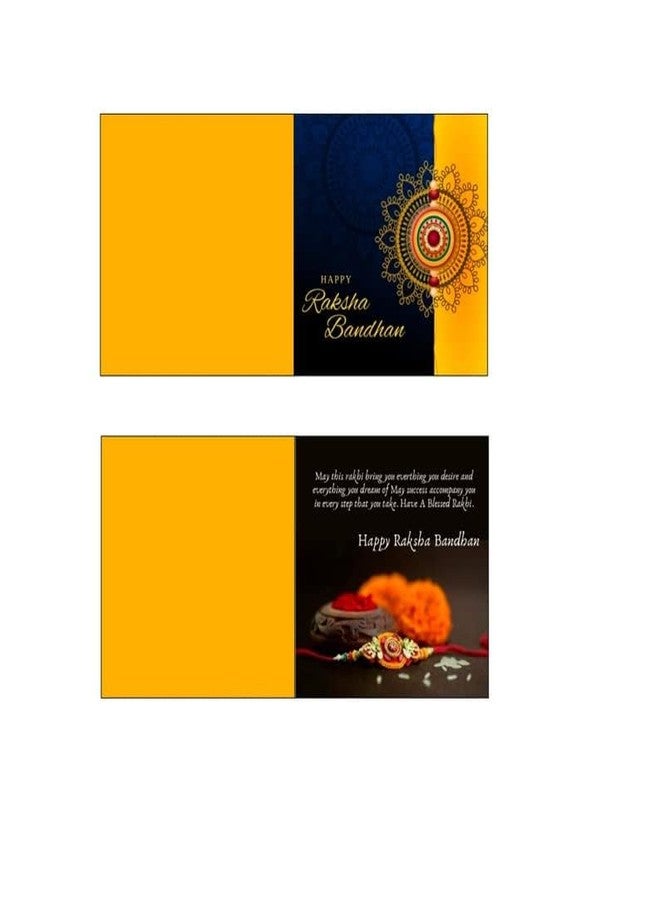 موبيسون مجموعة موبيسون مكونة من 10 مجموعة دورا راخي للأخ، بهايا، بهابهي لراخي/راكشاباندان مع رولي شاوال وبطاقة تهنئة | سلة راخي المميزة RKHMPR82 - Image 4